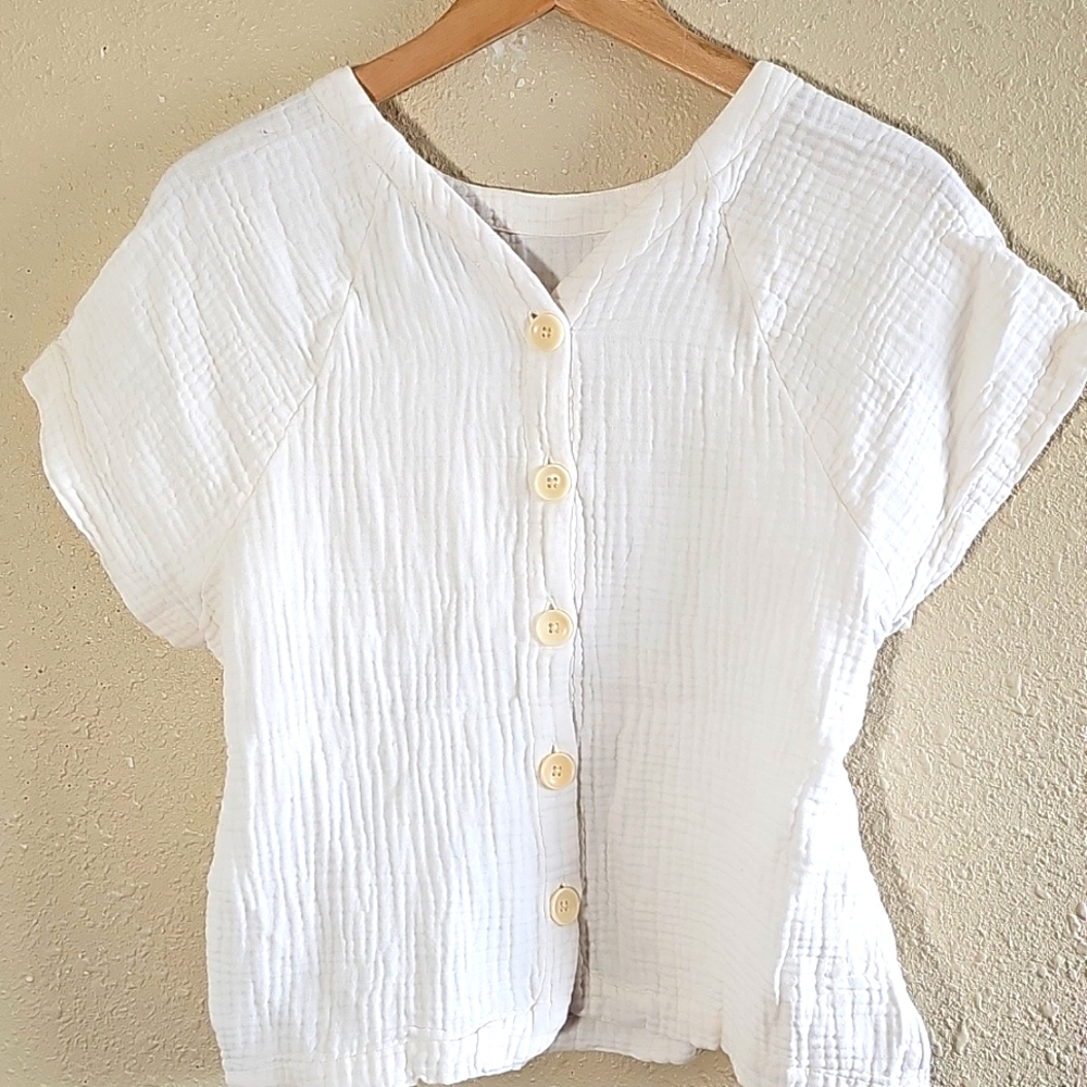 Madewell White Blouse. - Picture 6 of 6